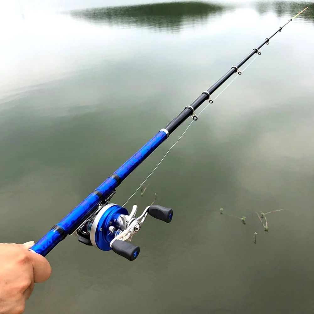 Vara de Pesca Telescópica FlashFisher de Fibra de Carbono Ultralight - Image 4