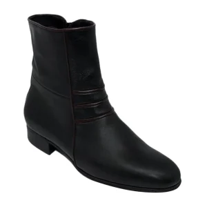 Bota Social de zíper lateral - Verona cor Preto