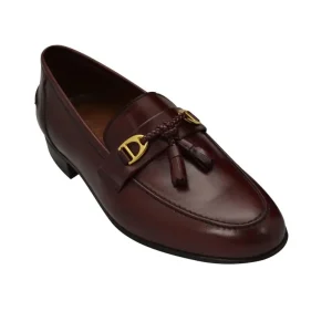 Mocassim estilo italiano Bianchi cor vinho