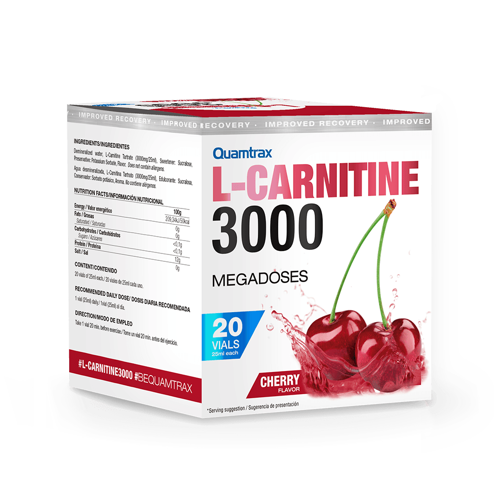 L-Carnitine 3000 20 Ampolas