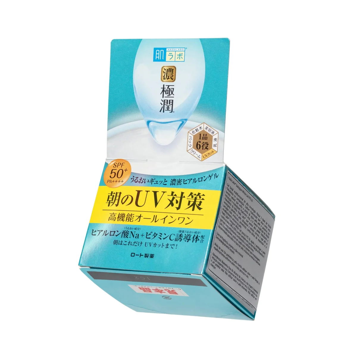 Hada Labo® Gokujyun White Gel - Hidratante para rosto com proteção solar FPS 50 - Image 5