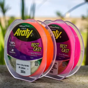 Linha Monofilamento 300 Metros Até 17kg Força