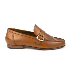 Mocassim Argentino Juan Couro Flexível cor havana