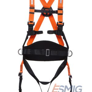 Cinturão paraquedista / abdominal com regulagem total e fita refletiva mult 2011
