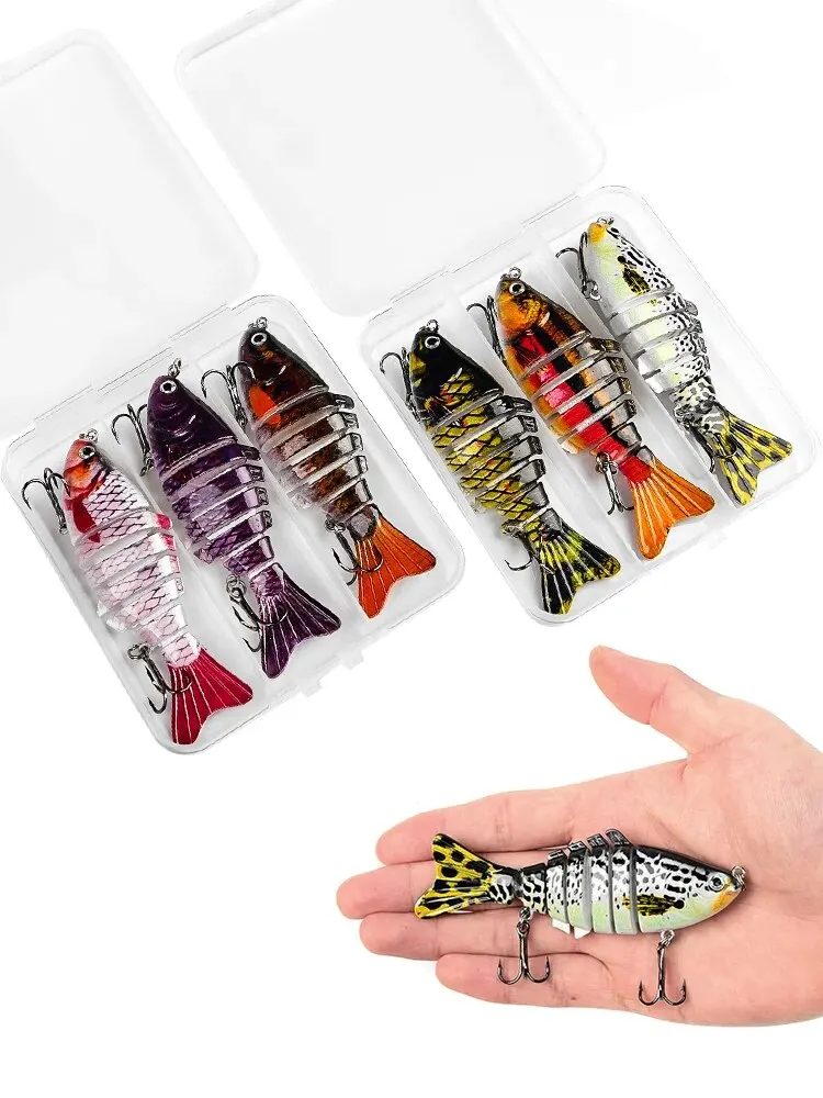 Isca de Pesca Profissional Realista 7 Segmentos Swimbait 10cm/15g - Image 6
