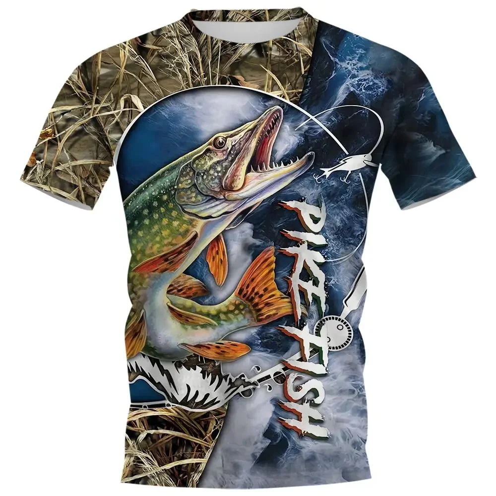 Camisa de Pesca com Secagem Rápida e Estampa de Pesca - Image 2