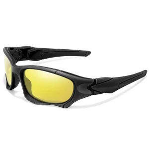 Óculos de Sol Polarizados Camuflados Kingpesque com Proteção UV para Pesca