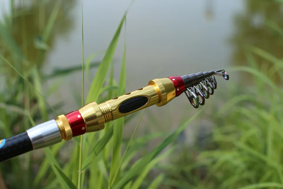 Vara de Pesca Telescópica Yernea 99% Carbono 1.8 até 3.6m - Image 5