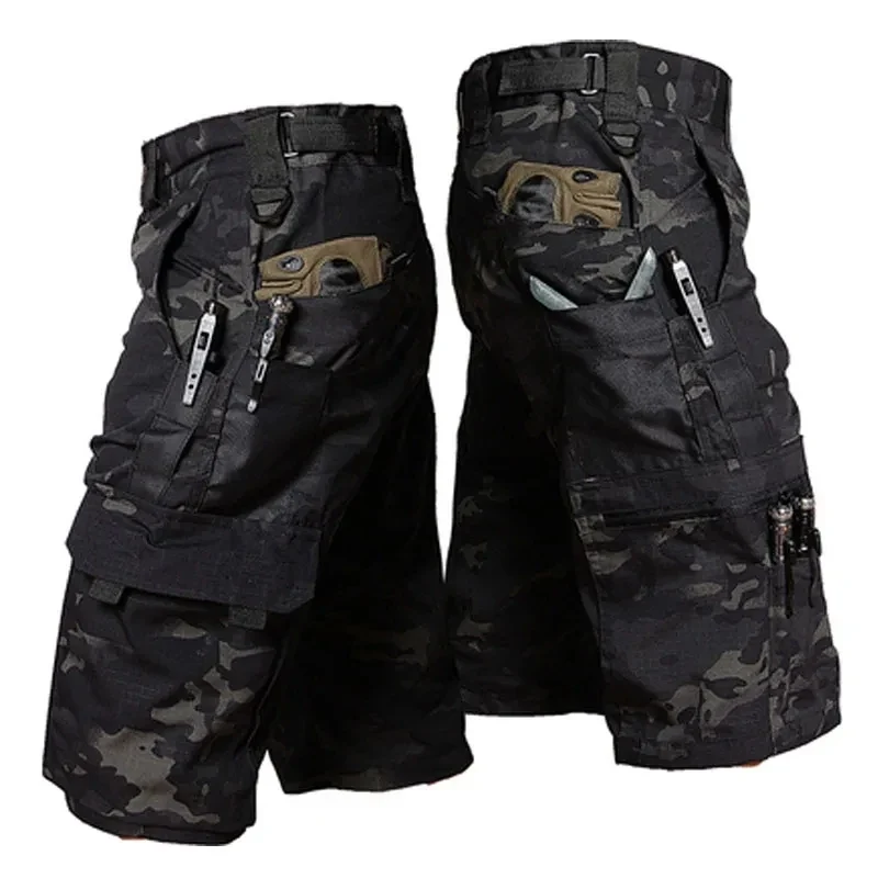 Short Masculino Camuflado de Secagem Rápida para Pesca - Image 7