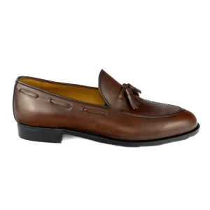 Tassel Loafer Windsor cor artesanal Chocolate