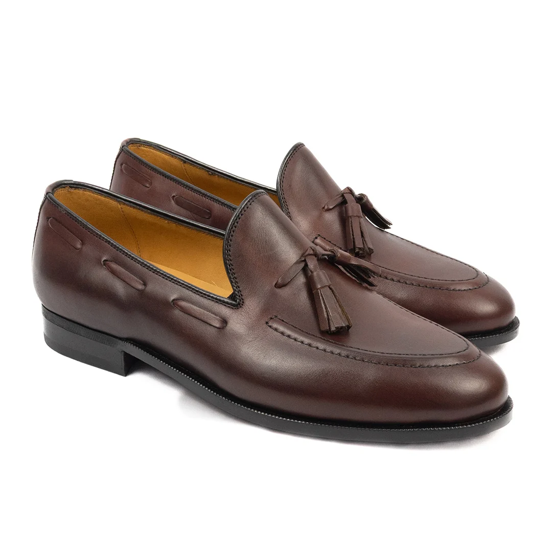 Clássico Tassel Loafer Windsor - cor artesanal vinho - Image 7