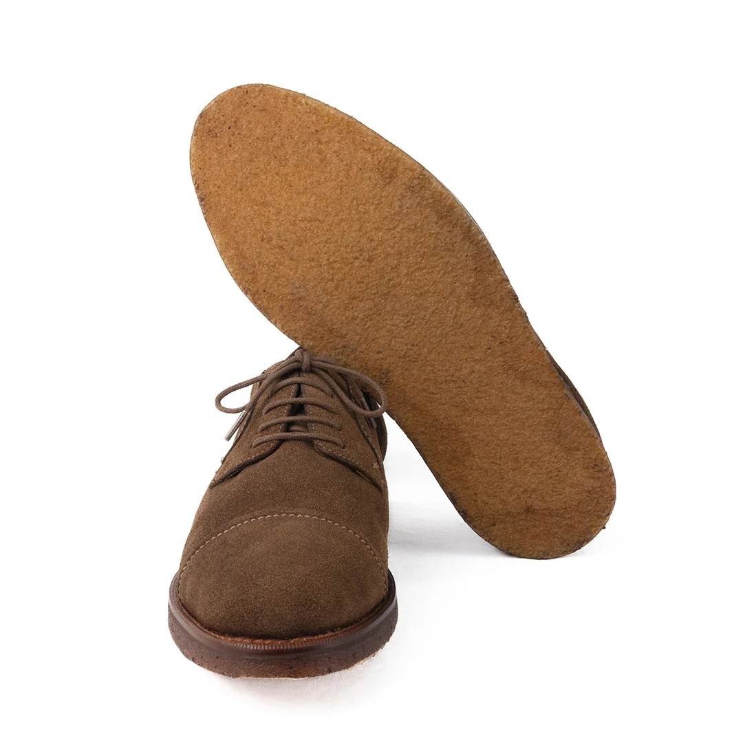 Derby Cap Toe Borelli solado em borracha crepe natural - Image 7