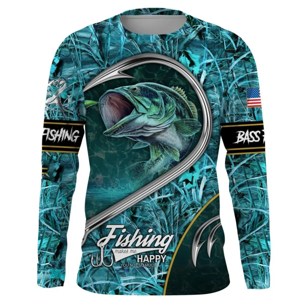 Camisa de Pesca Masculinas de Manga Longa - Secagem Rápida - Image 2