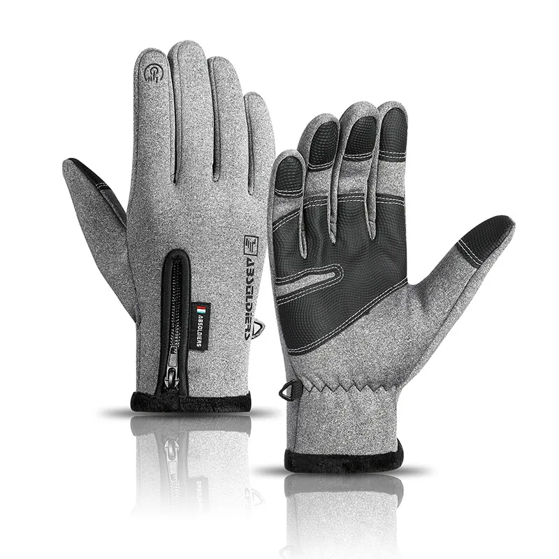 Luvas de Pesca Impermeáveis Antiderrapantes com Forro de Veludo - Image 6