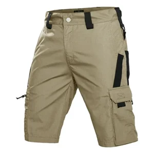 Short Masculino Camuflado de Secagem Rápida para Pesca