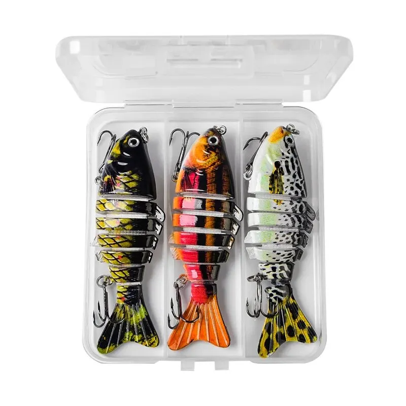 Isca de Pesca Profissional Realista 7 Segmentos Swimbait 10cm/15g - Image 3