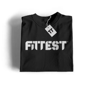 T-Shirt FITTEST Preta